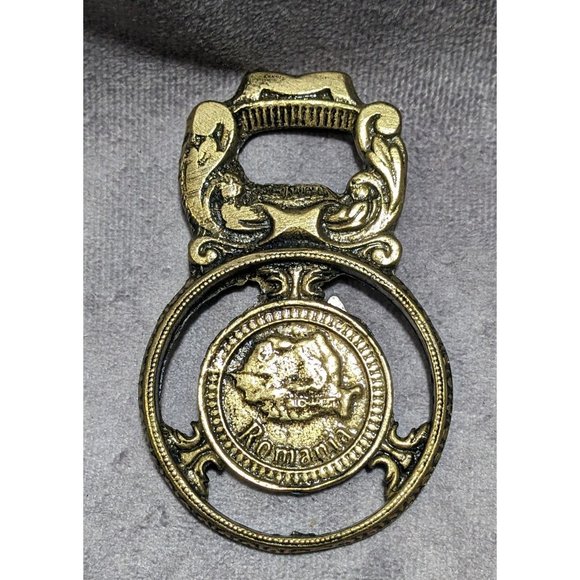 Vintage Romanian Castle Bran Souvenir Bottle Opener - Picture 4 of 4